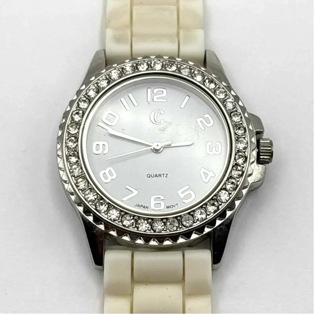 White Charming Charlie Men's Watch
